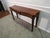 Traditional Henkel Harris Solid Mahogany Inlaid Console Table For Sale - Image 3 of 10
