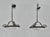 1930s French Alabaster and Hammered Iron Pendants - Pair For Sale - Image 16 of 18
