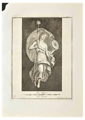 Francesco Cepparoli, Ancient Roman Goddess, Etching, 18th Century