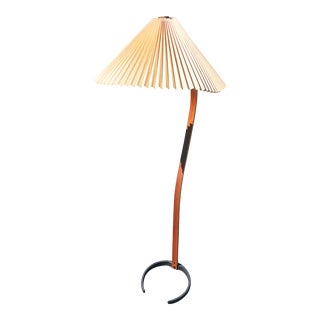 1960s Mid-Century Bentwood Floor Lamp For Sale