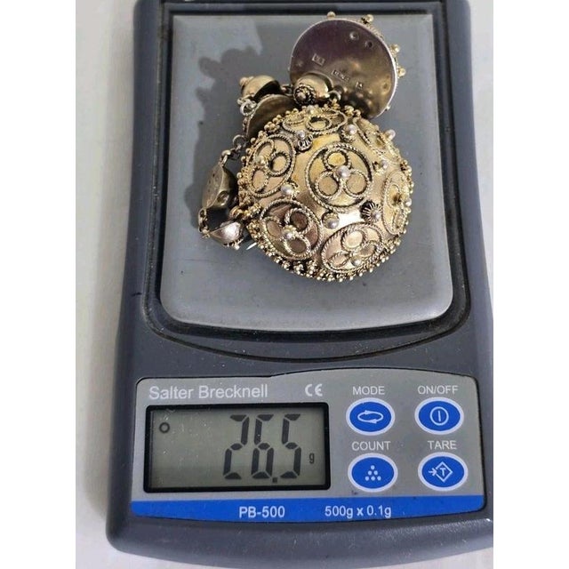 Late 19th Century Swedish Silver Gilt Brooch from Peter Magnus Wallengren For Sale - Image 16 of 18
