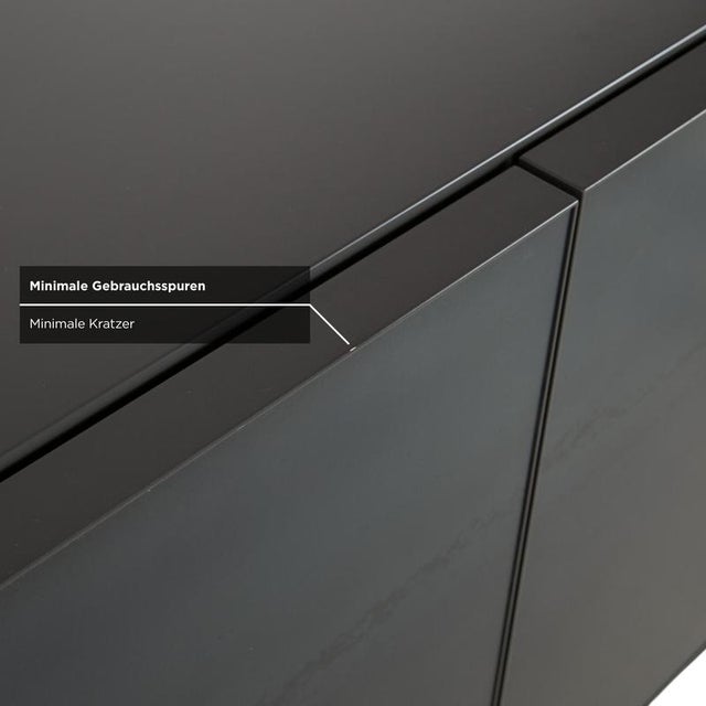 Black Mio Sideboard in Steel and MDF from Kettnaker For Sale - Image 8 of 15