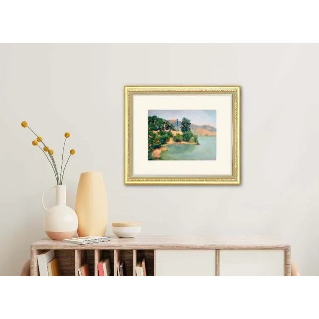 Quiet Places & Coastal — China Camp, San Rafael Original oil painting by Haas, 9 x 12 unframed on prepared wood, signed. A...