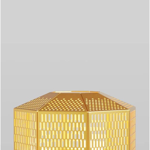 Not Yet Made - Made To Order Ma-Rock M Golden Table Lamp by Jaime Hayson for Parachilna For Sale - Image 5 of 9