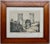 A rare and historically documented pair of antique engravings depicting Roman architectural subjects, drawn by the...