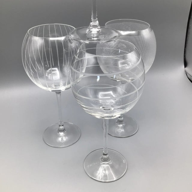 Mikasa Balloon Wine Glasses - Assorted Set of 4 For Sale - Image 11 of 13