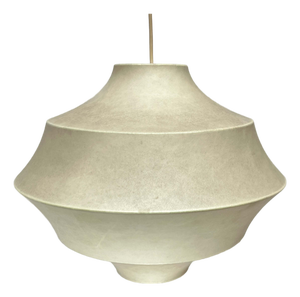 Mid-Century Modern Cocoon Pendant Lamp by Friedel Wauer for Goldkant Leuchten, Germany, 1960s