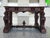 Traditional 19th Century Carved Oak Desk in the Style of Style of R. J. Horner & Co. For Sale - Image 3 of 18