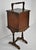 Brown Antique Copper Lined Humidor Smoking Stand For Sale - Image 8 of 11