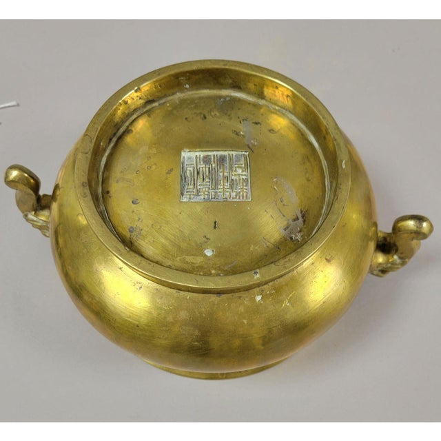Antique Chinese Bronze Censer With Xuande Mark, Late Qing, Circa 1880–1900 For Sale - Image 4 of 10