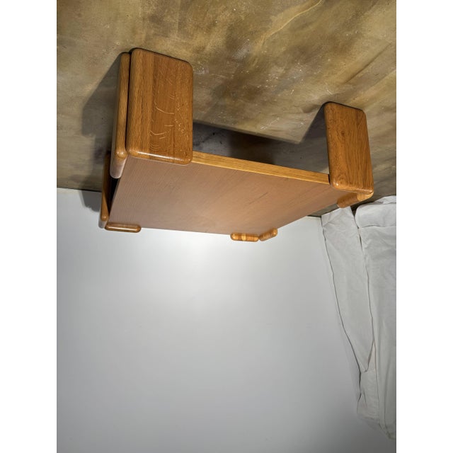 Oak Coffee Table by Mario Marenco for Mobilgirgi, Italy, 1970s For Sale - Image 15 of 18