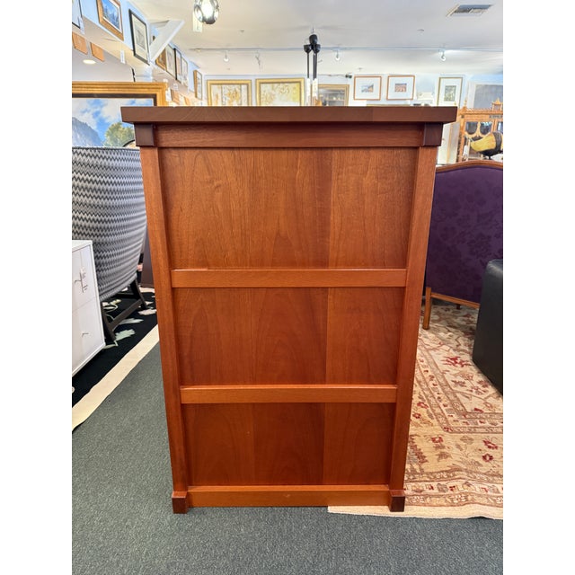 Stickley Berkeley Mills Audio/Visual Tansu Cabinet With Shoji Doors For Sale - Image 4 of 12