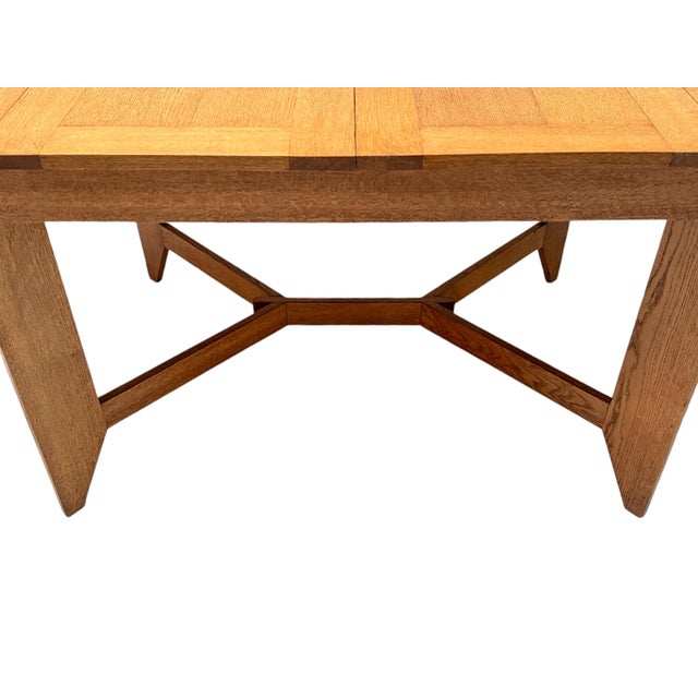 Art Deco Modernist Extendable Dining Room Table by Hendrik Wouda for Pander, 1924 For Sale - Image 6 of 9
