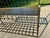 Vintage French Style Iron, Slate and Glass Bakers Rack For Sale - Image 4 of 10