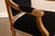 Louis XVI Style Giltwood Armchair With Black Upholstery For Sale In Philadelphia - Image 6 of 18