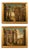 Follower of Niccolò Codazzi, Capricci Landscapes, 1700, Oil on Canvases, Framed, Set of 2 For Sale