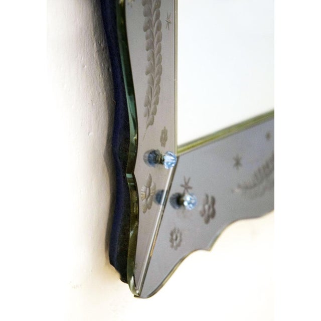 Mirror attributed to Pietro Chiesa for Fontana Arte, 1950s For Sale - Image 9 of 10