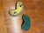 Turquoise Pair of Pepe Mendoza Brass & Glass Mosaic Drawer Pulls – Made in Mexico For Sale - Image 8 of 10
