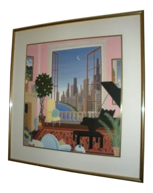 Early 20th Century Thomas McKnight, "Lake Shore Drive"
