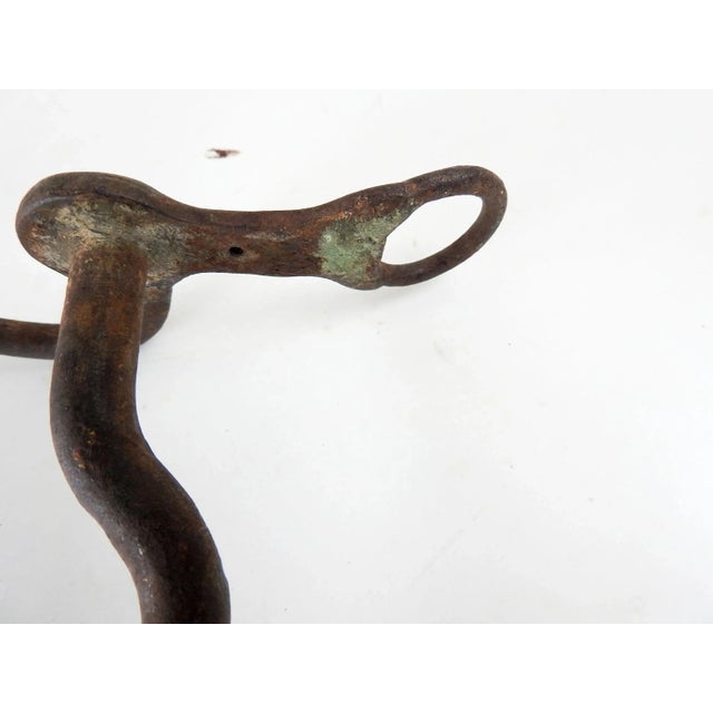 Antique 1860's Cavalry Cowboy Western Curb Bit For Sale In Seattle - Image 6 of 9