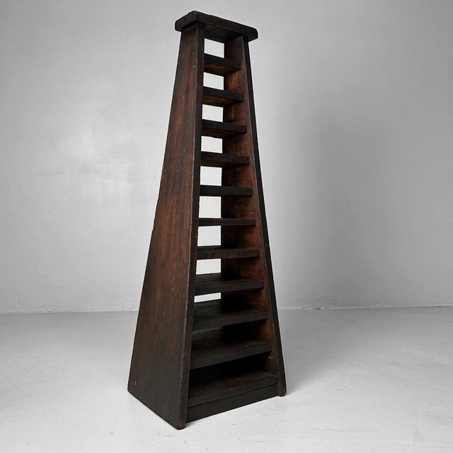 Taisho Wooden Object, Japan, 1920s For Sale - Image 4 of 14