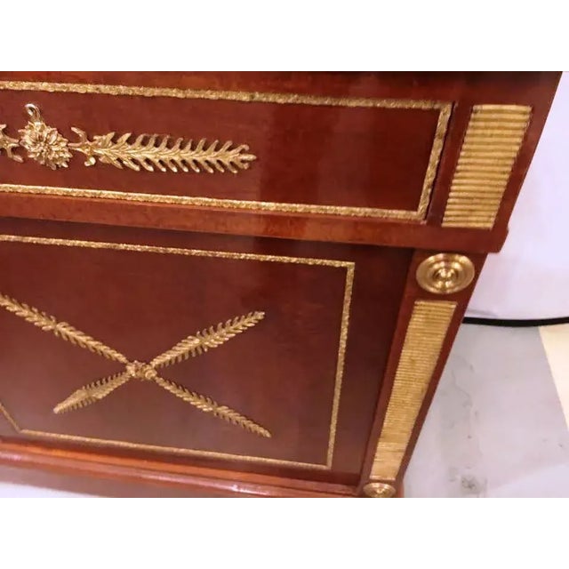 Maison Jansen 1950s Russian Neoclassical Cabinets - Pair For Sale - Image 4 of 5