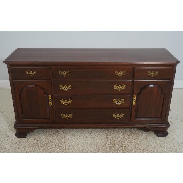 Age: Approx: 30 Years Old Details: Georgian Court Collection Bracket Feet Dovetailed Drawer Construction Quality...