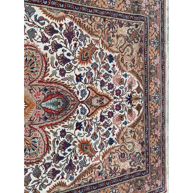 Vintage Turkish Kayseri Rug, 1970s For Sale - Image 9 of 18