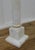 Gray White Marble Corinthian Column Table Lamp, 1900s For Sale - Image 8 of 11