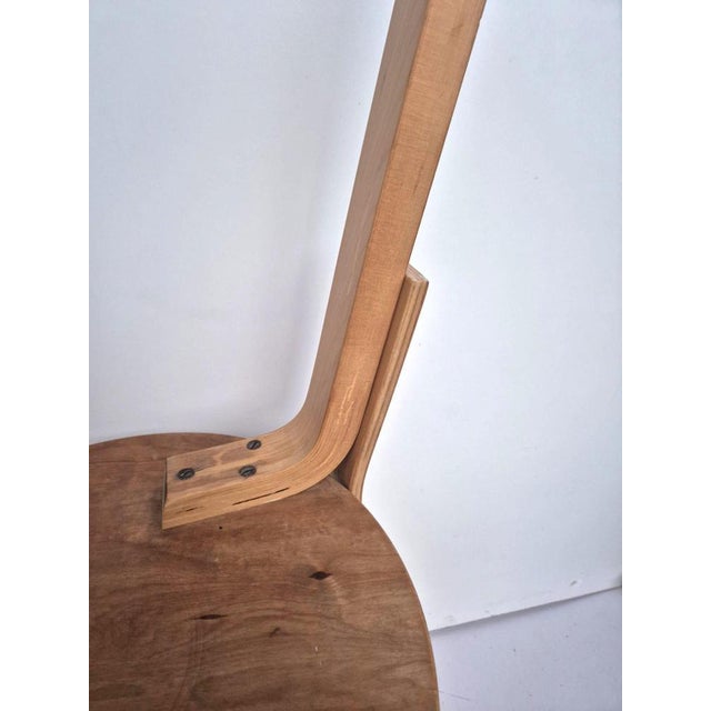 E66 Chairs attributed to Alvar Aalto for Artek, Finland, 1950s, Set of 3 For Sale - Image 3 of 8