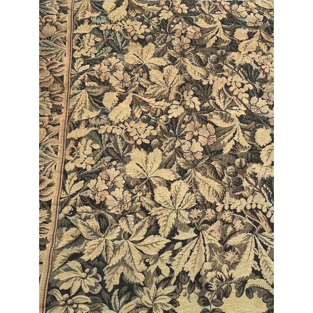 Vintage French Aubusson Style Jacquard Tapestry Panel, 1940s For Sale - Image 6 of 18