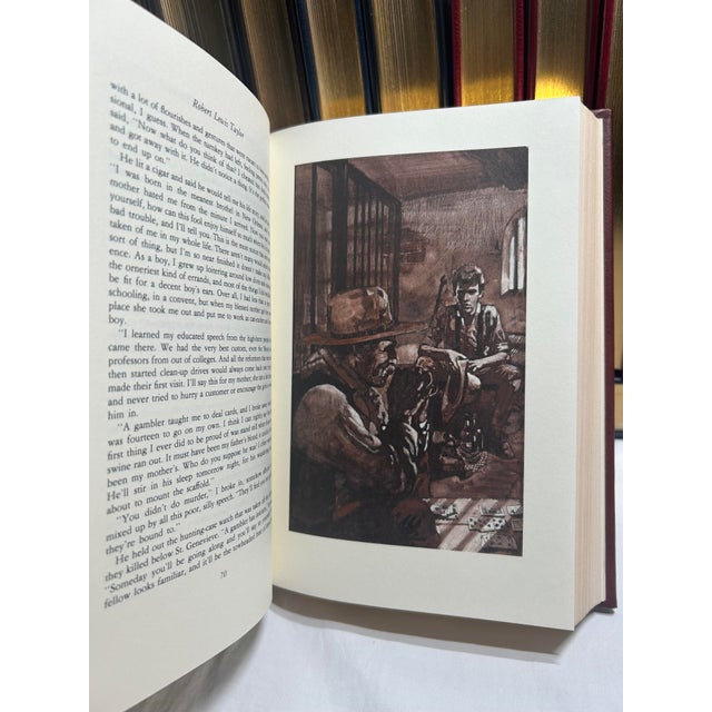 1970s Vintage Franklin Library, Pulitzer Prize Classics Collection, Leather Books - Set of 22 Books For Sale - Image 9 of 12