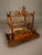 French Folk Art Finch Bird Cage in Fruitwood & Steel, Circa 1890 For Sale - Image 13 of 14