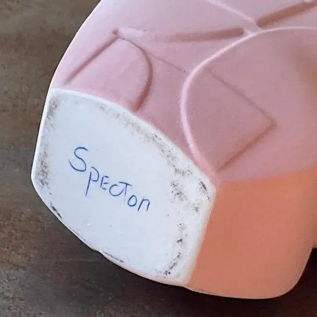 Ceramic Vintage Boho Signed Geometric Studio Pottery Vase For Sale - Image 7 of 8