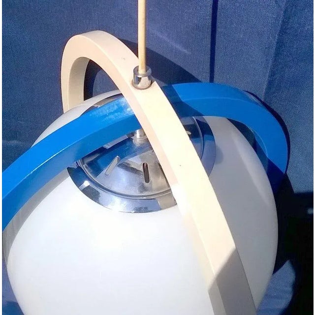 1960s Space Age Italian Pendant Lamp, 1960s For Sale - Image 5 of 6