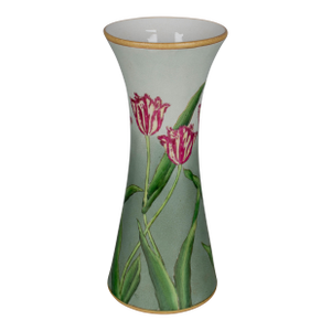 French Art Nouveau Ceramic Tulip Vase