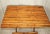 Mid-Century Modern Mid Century Folding Natural Bamboo Side Table For Sale - Image 3 of 5