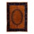 Antique Art Deco Chinese Nichols Style Rug - Mandarin Orange & Indigo 10x14 For Sale