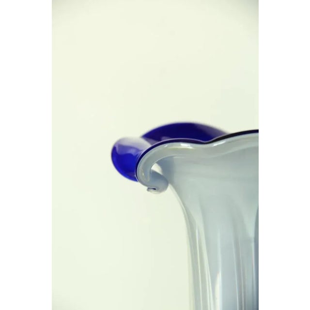 Vintage Italian Calla Vase in Murano, 1970s For Sale - Image 4 of 10