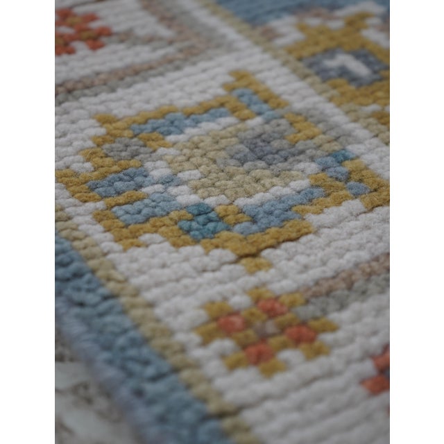 Textile 1990s. 2’x8’ Turkish Design Oriental Runner Rug For Sale - Image 7 of 9