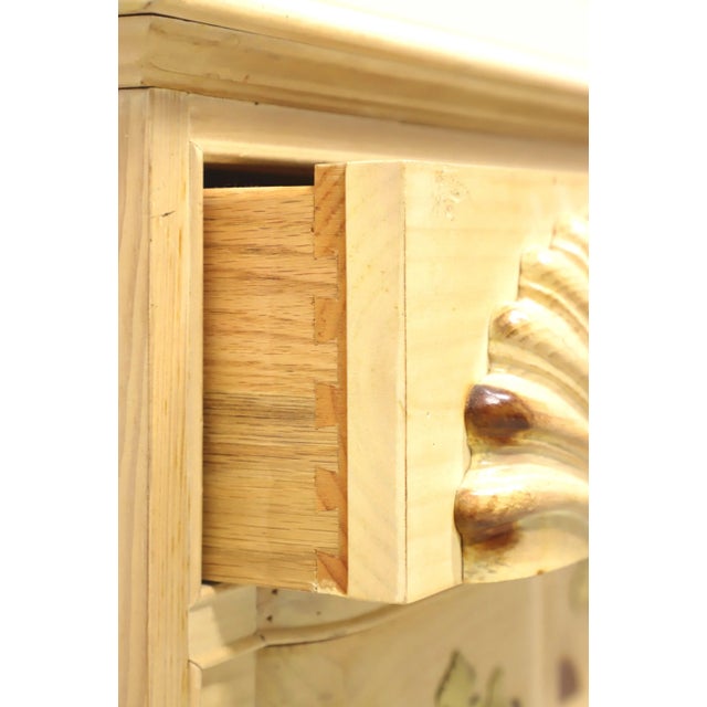 Link-Taylor Pine Chippendale Four-Drawer Block Front Goddard Bachelor Chest For Sale - Image 9 of 12