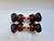 1970s Magnetic Glazed Ceramic Turkey Salt & Pepper Shakers - Set of 4 For Sale In New York - Image 6 of 18