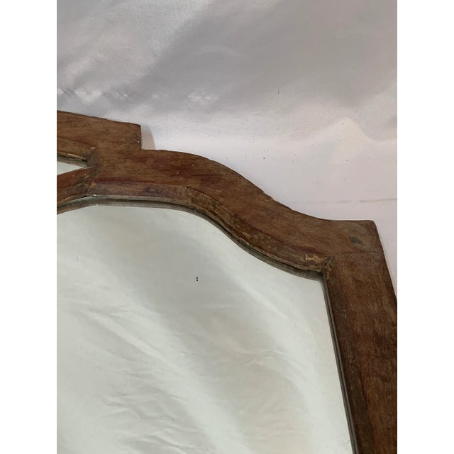 1970s 1970s Wall Mirror Three Segmented Sections For Sale - Image 5 of 10