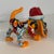 Talavera Mexican Pottery Dog Hound, Christmas Puppy, Hand Painted Dog Statue In great used vintage condition. Being a...