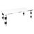 Metal Venezia Rectangular Dining Table in Powder-Coated Aluminum by Altreforme For Sale - Image 7 of 7