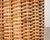 Michael Taylor Attributed Scalloped Rattan Wicker Dining Table For Sale - Image 9 of 18