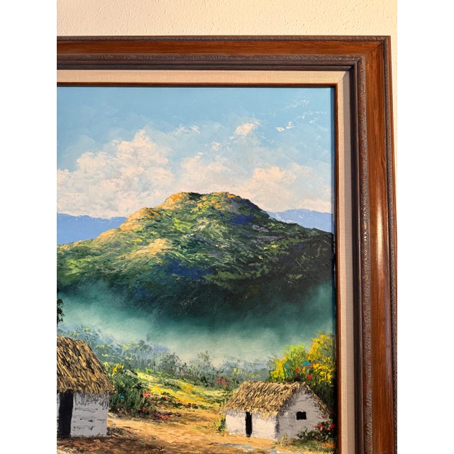 1990s Mountain Tranquility Landscape For Sale - Image 5 of 6