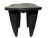 African Carved Solid Wood Senufo Table/Stool 27" W For Sale - Image 4 of 7