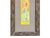 This exquisite vertical wall hanging features a vibrant silk embroidered panel set against a neutral matte, elegantly...