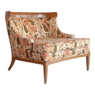 1950s Tomlinson Sophisticate Low Lounge Slipper Club Chair For Sale